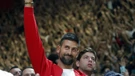 Novak Đoković na košarkaškoj utakmici u Beogradu