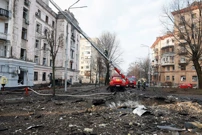 Kijev jutros nakon napada, Foto: Alina Smutko/REUTERS