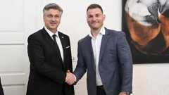 Andrej Plenković, Stipe Miočić