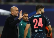 Pep Guardiola i Joško Gvardiol , Foto: LISI NIESNER/REUTERS