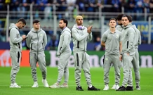 Igrači Barcelone uoči utakmice na San Siru, Foto: Daniele Mascolo/REUTERS