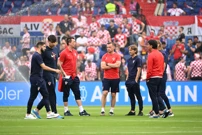 Inspekcija terena prije utakmice, Foto: Ante Cizmic/CROPIX