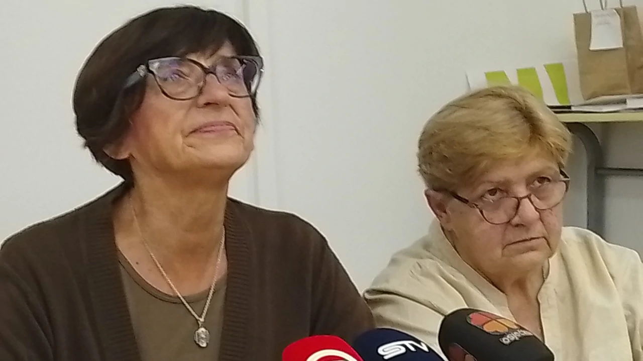 Katarina Kruhonja i Nada Stanković, članice stranke Možemo