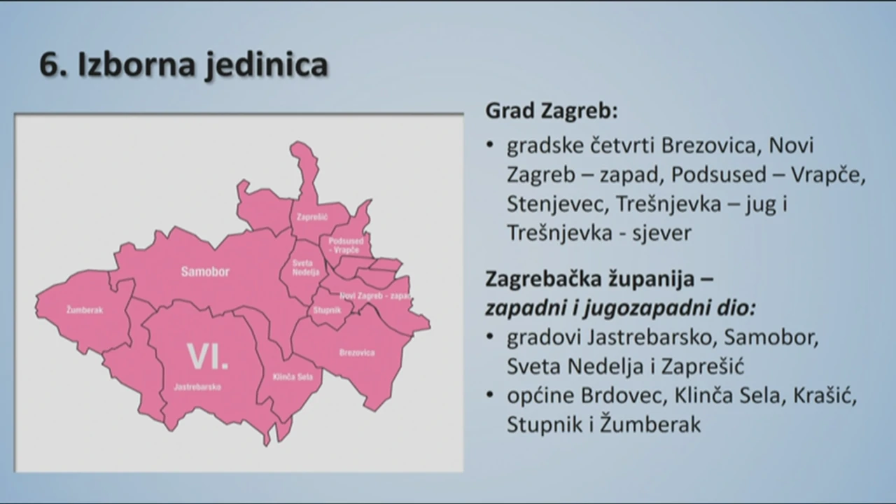 6. Izborna jedinica
