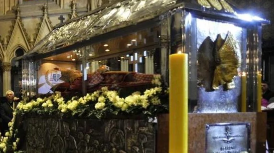 The grave of the blessed Alojzije Stepinac 