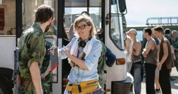Jasmila Žbanić na snimanju filma, Foto: Quo vadis, Aida?/promo