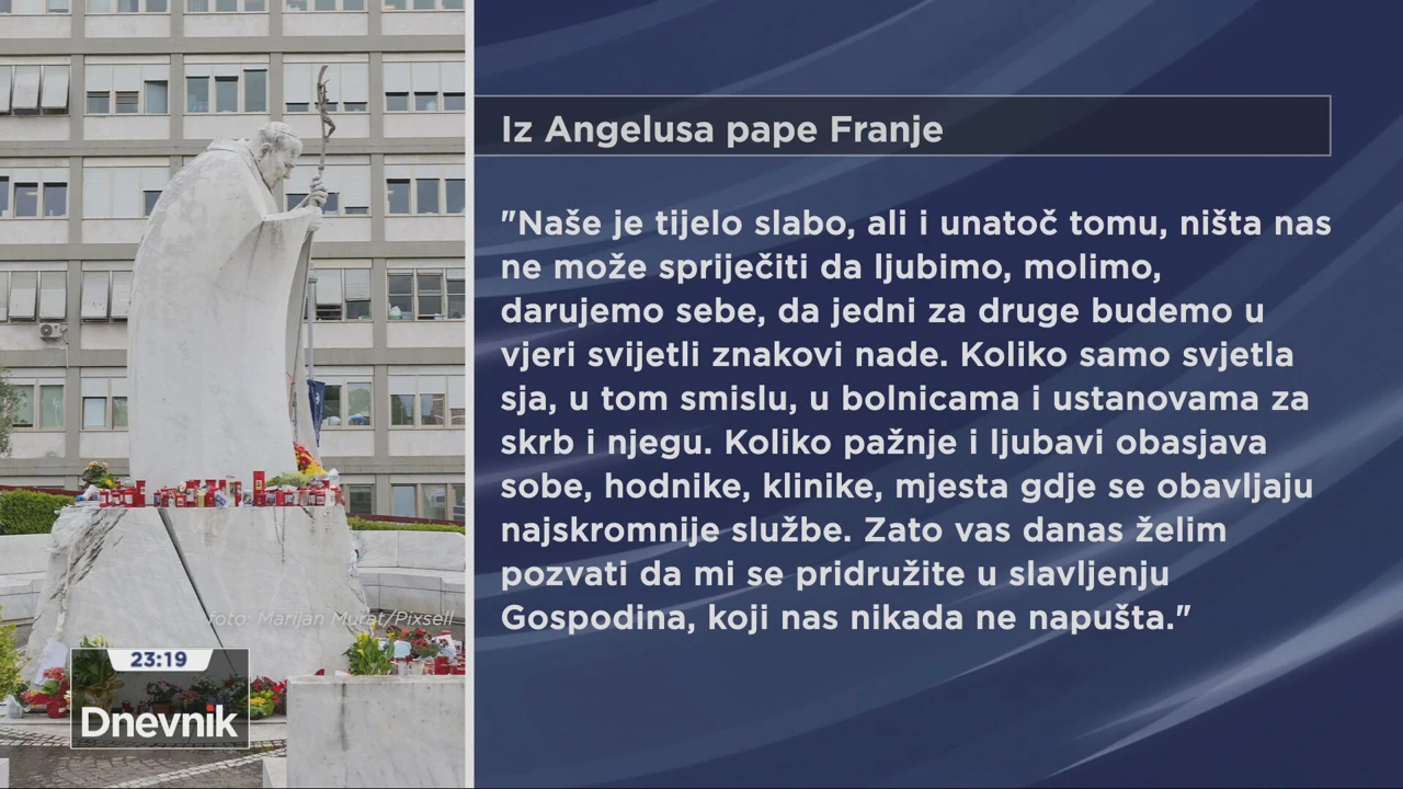 Papina poruka za drugu korizmenu nedjelju 
