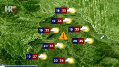 Hrvatsku zahvaća novi toplinski val, Foto: Dnevnik /HRT