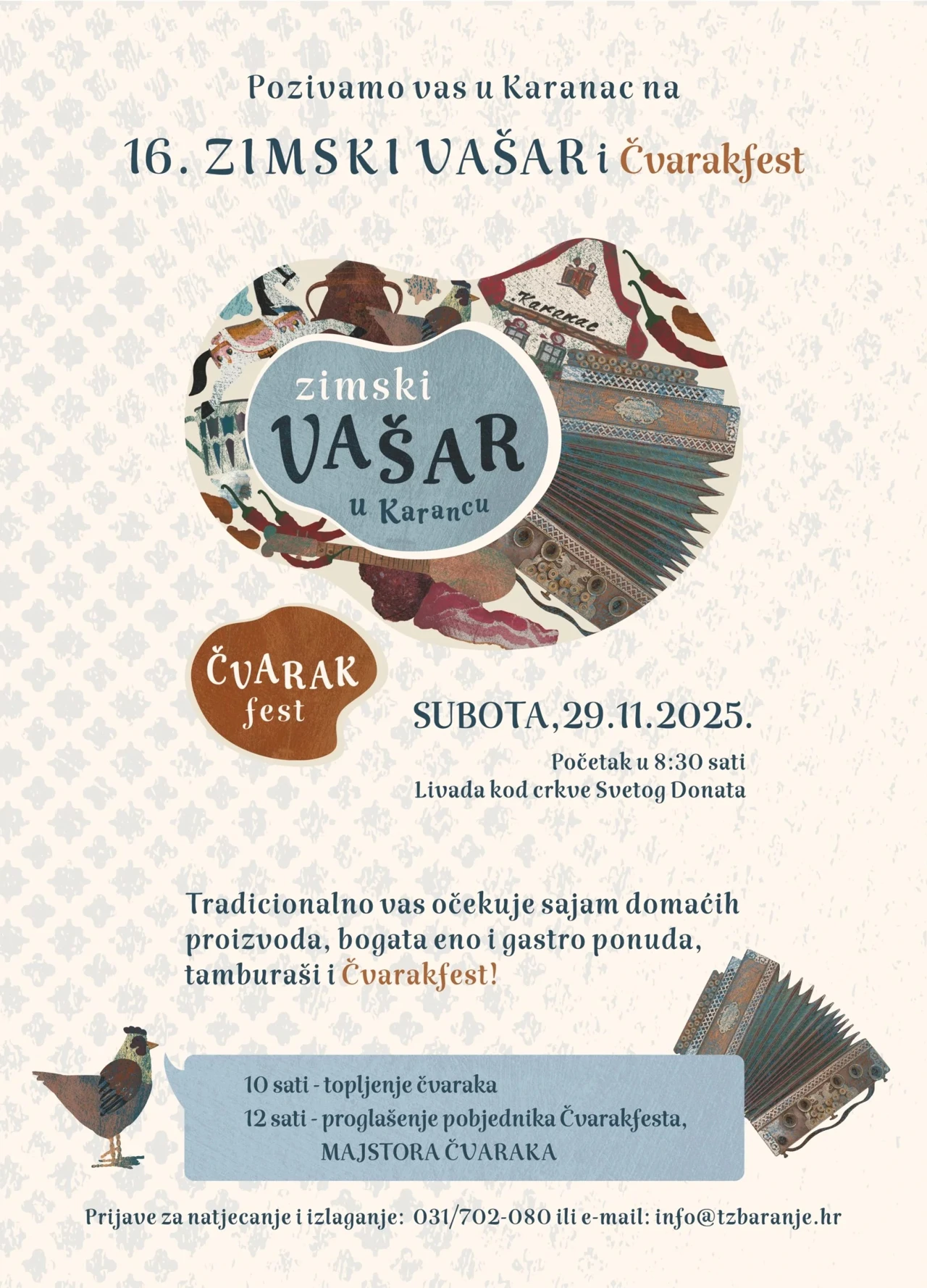 Čvarak fest program