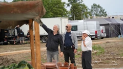 Sa snimanja igranog filma "Dioklecijan" , Foto: Matko Švarc/HRT