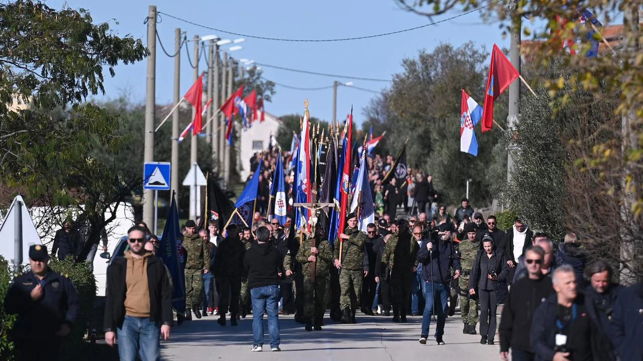  Obilježena 32. obljetnica stradavanja Škabrnje , Foto: Dino Stanin/PIXSELL