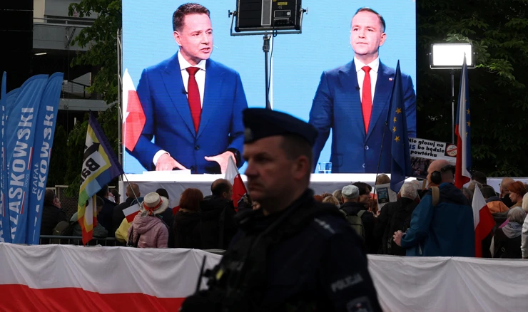 Veliki politički skupovi u Varšavi, tjedan uoči drugog kruga predsjedničkih izbora