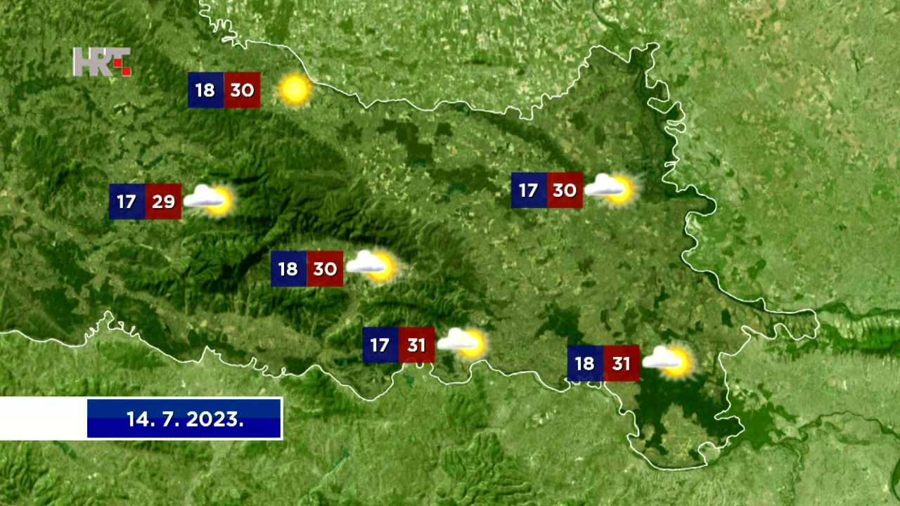 emisija "Vrijeme", Foto: HTV/HRT