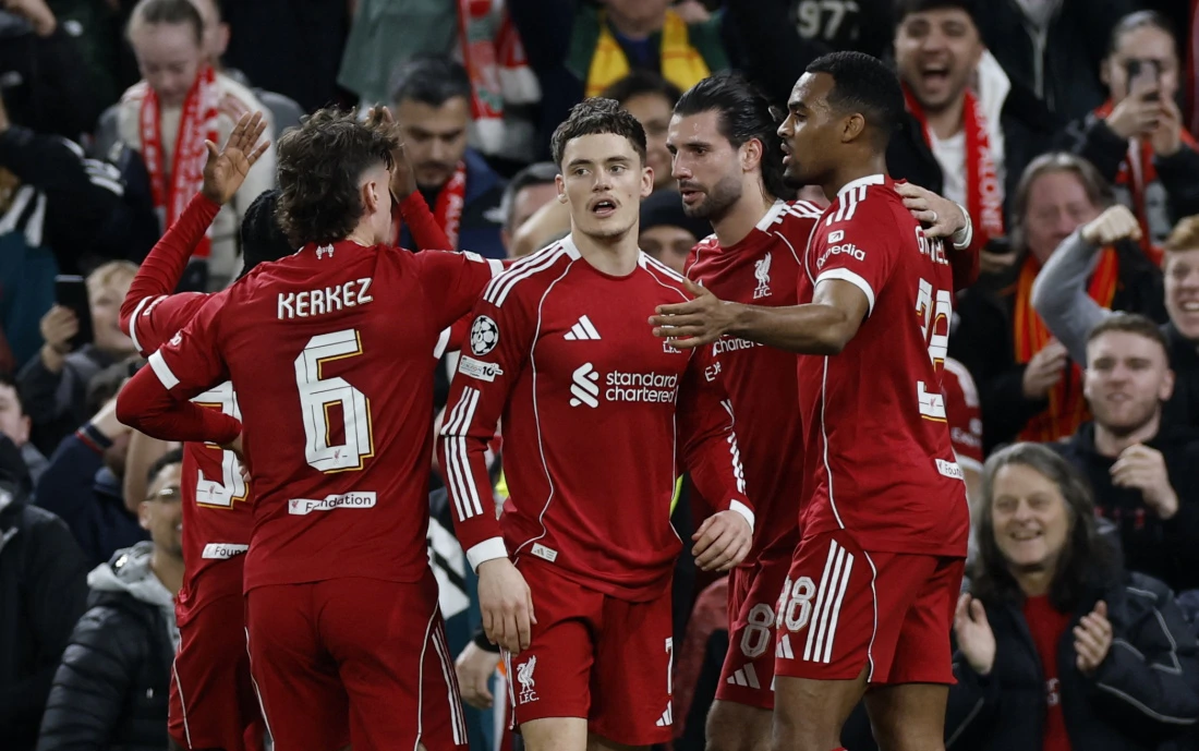 Slavlje igrača Liverpoola , Foto: Jason Cairnduff/Action Images via Reuters