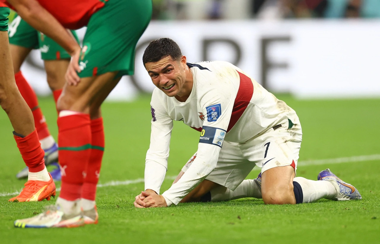Uplakani Ronaldo, Foto: Carl Recine/ REUTERS