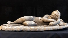 Predstavljen nedavno poronađen "Usnuli Kupid"