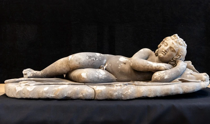 Predstavljen nedavno poronađen "Usnuli Kupid"