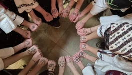Polaznice Zimske škole folklora HMI
