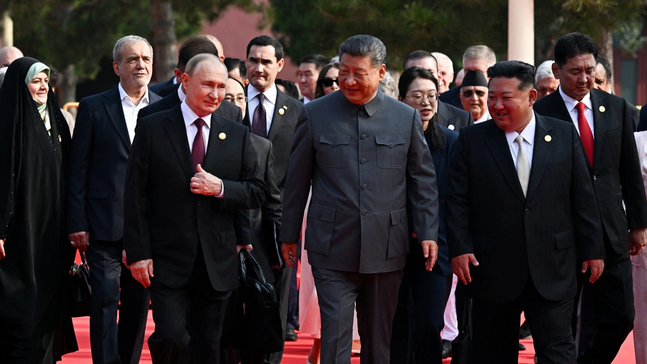 Vladimir Putin, Xi Jinping, Kim Jong-un