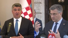 Zoran Milanović i Andrej Plenković