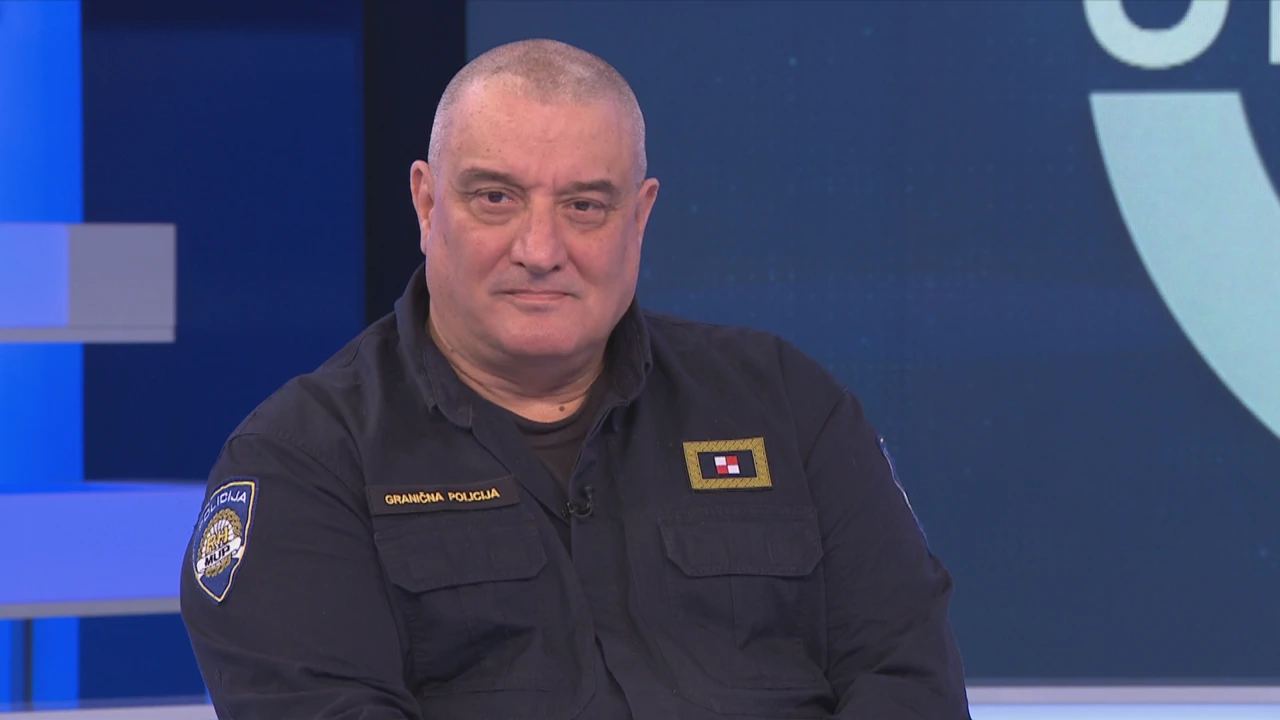 Zoran Ničeno, pomoćnik glavnog ravnatelja policije, načelnik uprave za granicu, Foto: Otvoreno/HRT