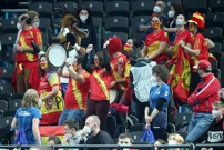 Španjolski navijači u Budimpešti, Foto: Sanjin Strukić/PIXSELL