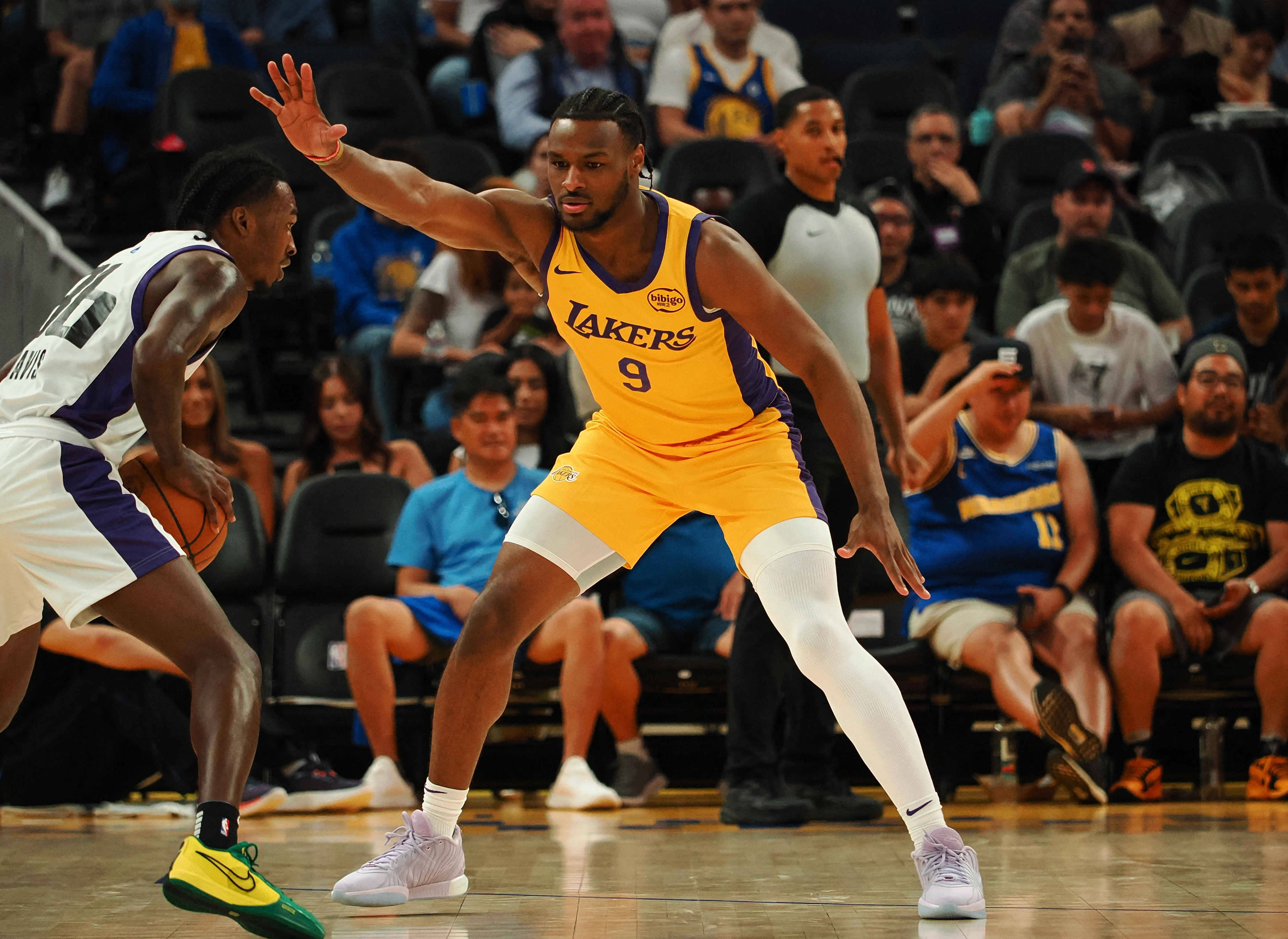 2024 07 06t230015z 1411716965 mt1usatoday23694147 rtrmadp 3 nba california classic summer league los angeles lakers at sacramento kings 20240707061305