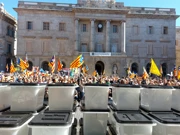 Prosvjed u Barceloni , Foto: Dragan Nikolić /HRT