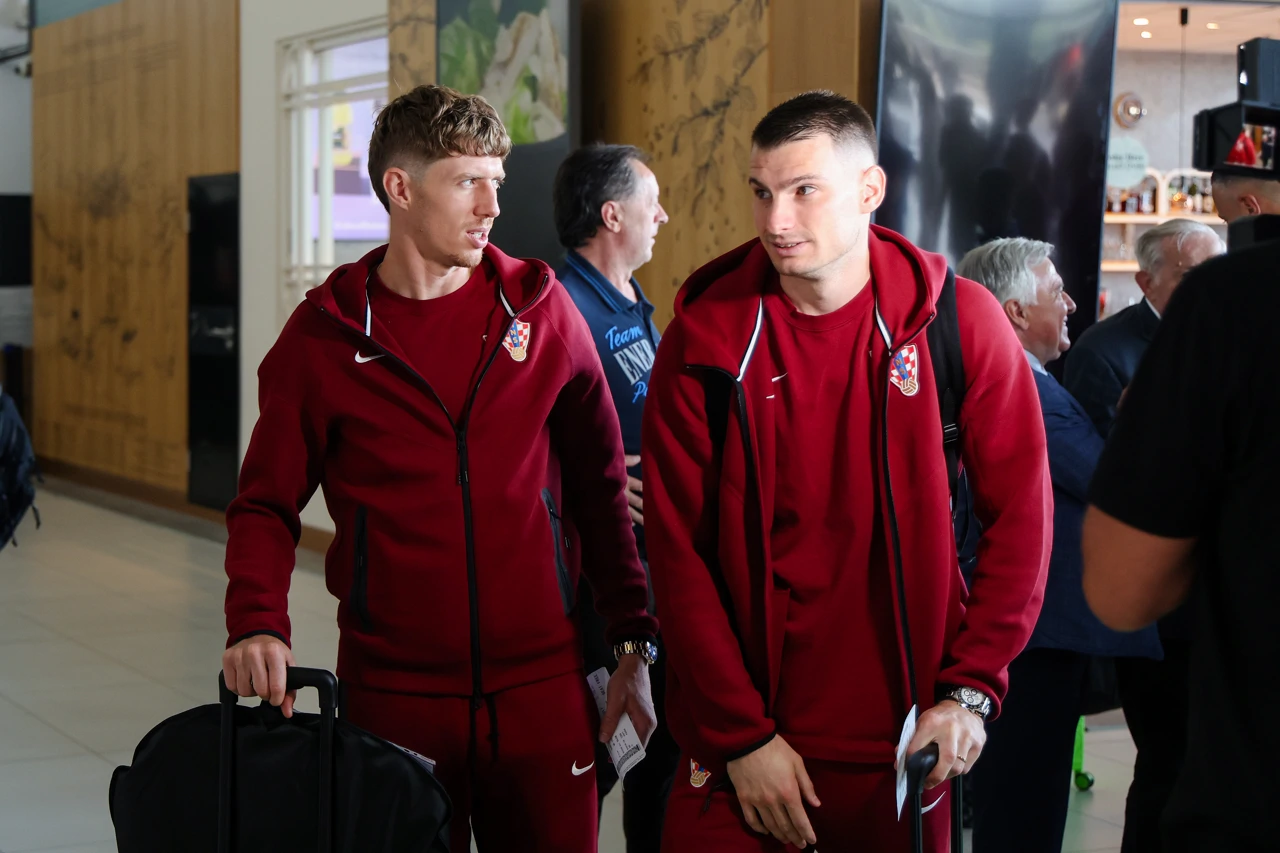 Kristijan Jakić & Dominik Livaković, Foto: Matija Habljak/PIXSELL