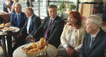 HDZ-ovim kandidatima podršku je dao i predsjednik stranke Plenković