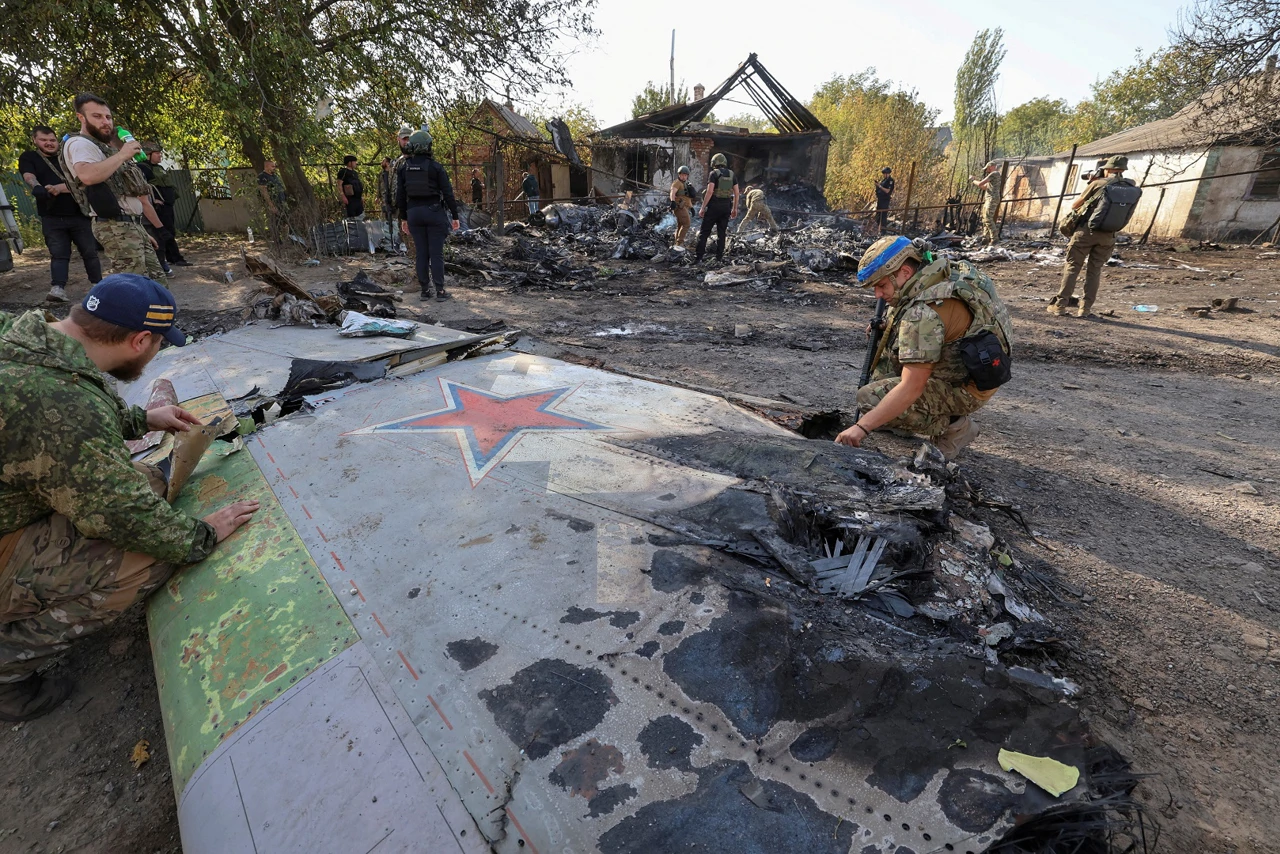 S-70 Okhotnik-B, Foto: Serhii Nuzhnenko/Reuters