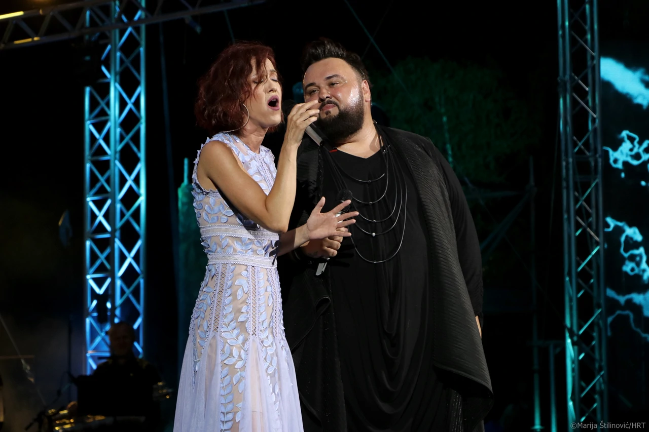 Ivana Kindl, Jacques Houdek, Foto: Marija Štilinović/HRT