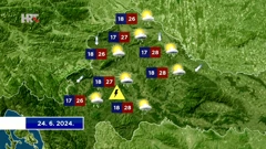 emisija "Vrijeme", Foto: HTV/HRT