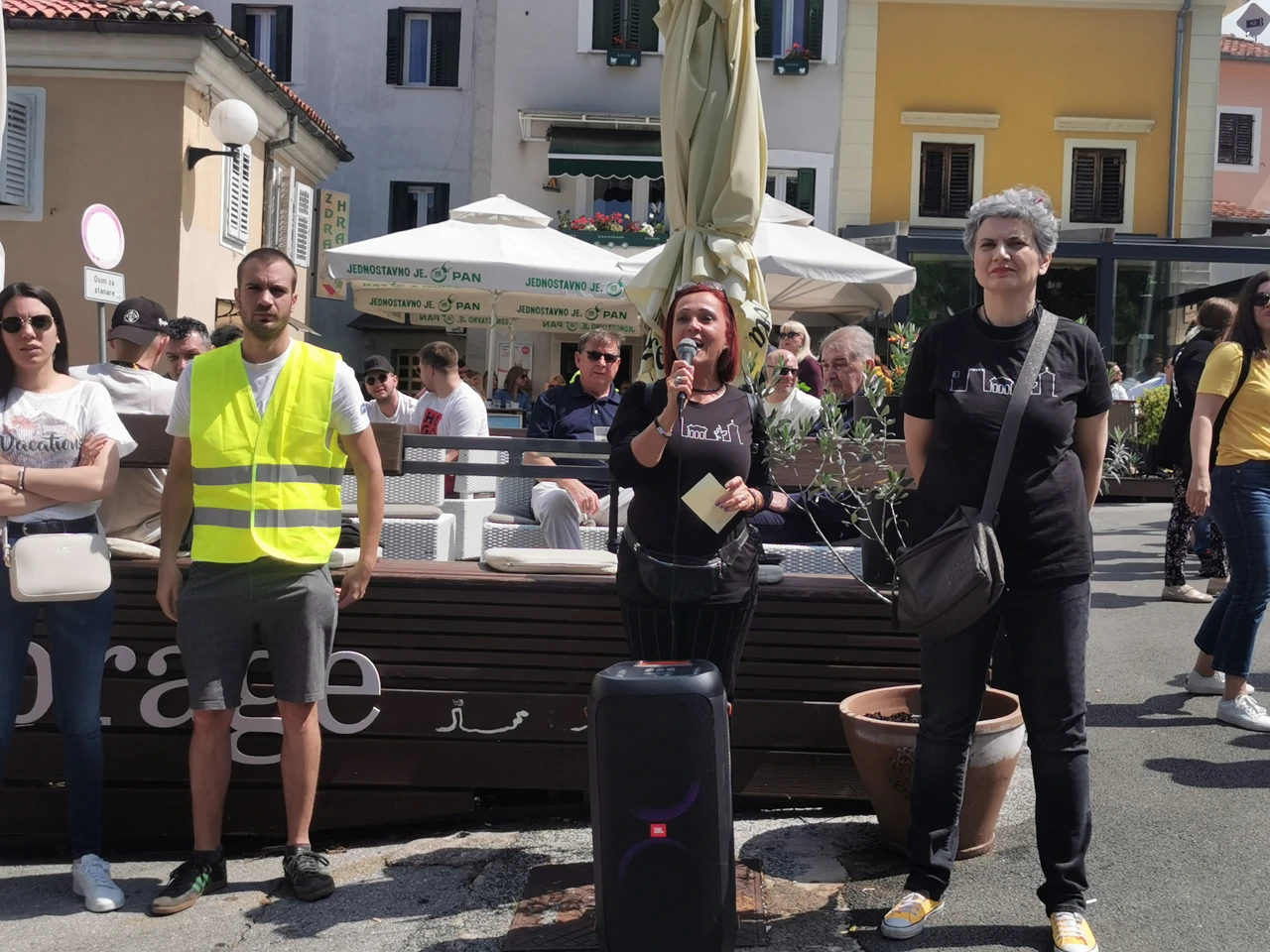 Prosvjed građana Trsata