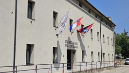 Studentski dom fra Lujo Marun u Kninu, u kojemu je održana svečana sjednica Zbora veleučilišta RH