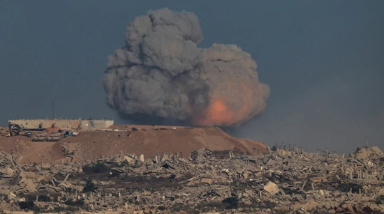 Dim se uzdiže iznad Gaze nakon izraelskog bombardiranja