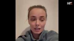 Kseniia Mishyna, ukrajinska glumica u seriji "Šutnja"
