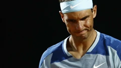 Rafael Nadal nakon poraza od Šapovalova u Rimu