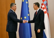 Zoran Milanović i Pedro Sanchez, Foto: Ured predsjednika/RH