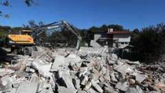 Destruction of illegally built houses