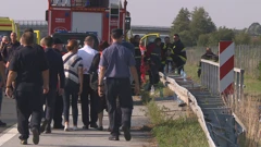 Na A4 u slijetanju poljskog autobusa više smrtno stradalih i ozlijeđenih, Foto: HTV/HRT