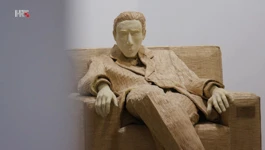 Tomislav Horvat izrađuje skulupture od šibica - u prirodnim veličinama. 
