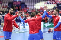 Zagrijavanje uoči utakmice, Foto: Sanjin Strukic/PIXSELL