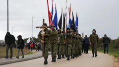 Kolona sjećanja u Škabrnji