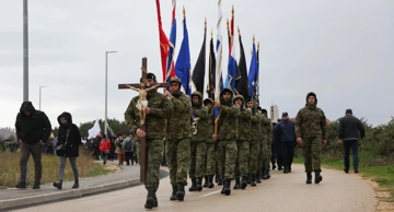 Kolona sjećanja u Škabrnji