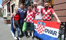 Hrvatski navijači u Glasgowu, Foto: Luka Stanzl/ PIXSELL