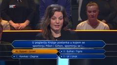 Petra Odžak, Foto: Tko želi biti milijunaš?/HRT