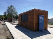 Duž šetnice je postavljeno 6 montažnih kućica, Foto: Radio Osijek/HRT