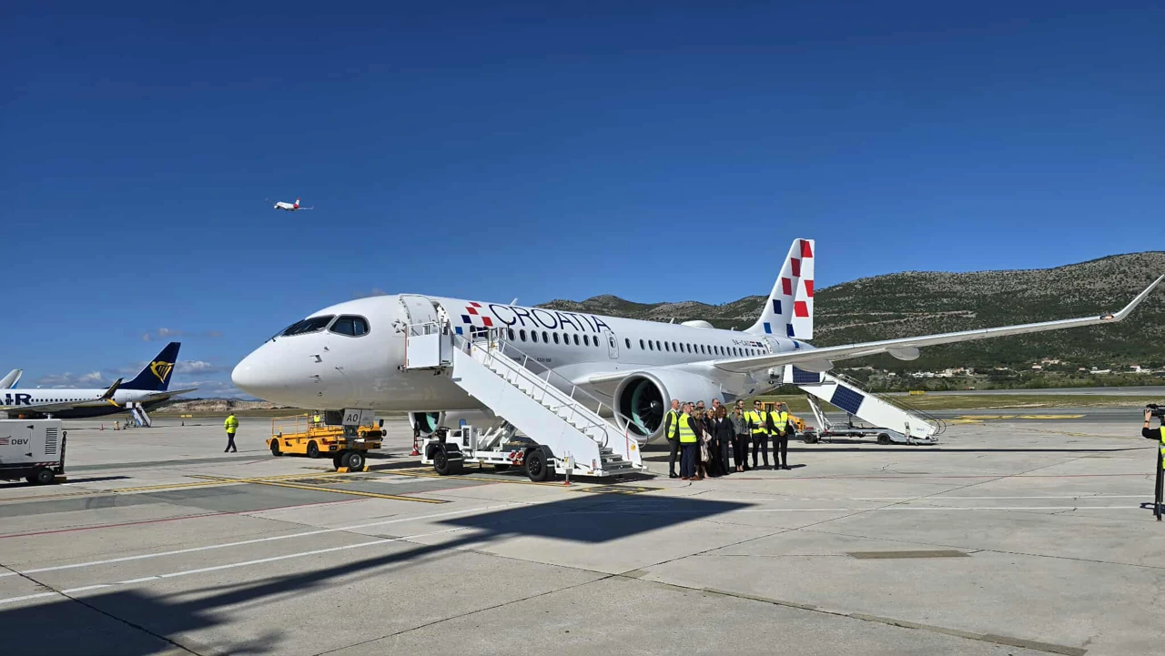 Prvi let zrakoplova "Dubrovnik" u Dubrovnik