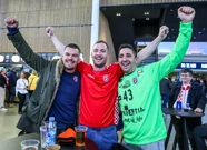 Hrvatski navijači, Foto: Sanjin Strukic/PIXSELL